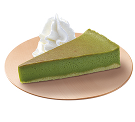 濃厚 抹茶のベイクドチーズケーキ