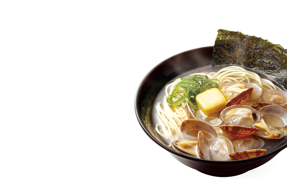 厳選素材の貝節塩ラーメン