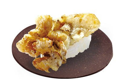 国産まいたけの天ぷら握り