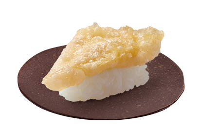 長崎県産剣先いか耳の天ぷら握り