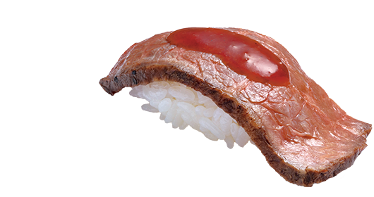 炙り鹿児島黒牛握り(山わさび)