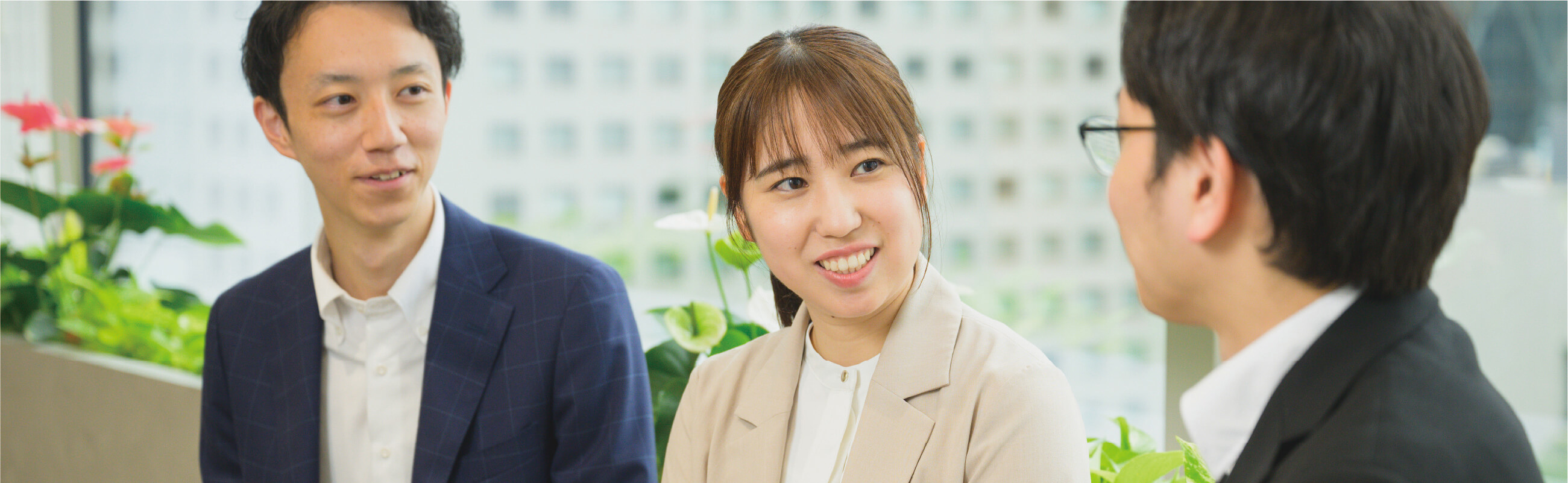 社員の会話風景