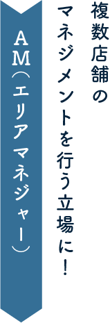 AM（エリアマネジャー）